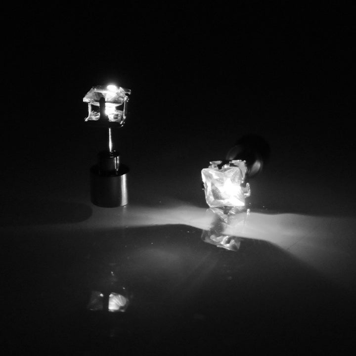 LED Light-Up Stud Earrings
