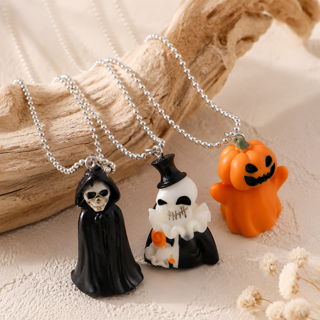 Spooky Halloween Character Necklace