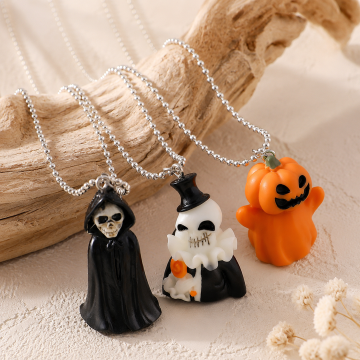 Spooky Halloween Character Necklace