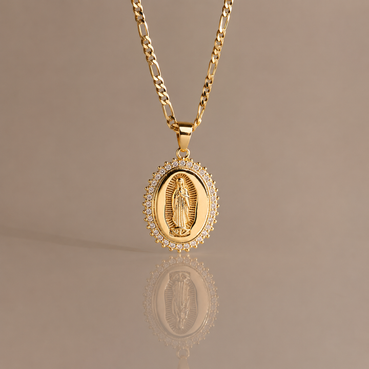 Divine Grace Medallion Necklace