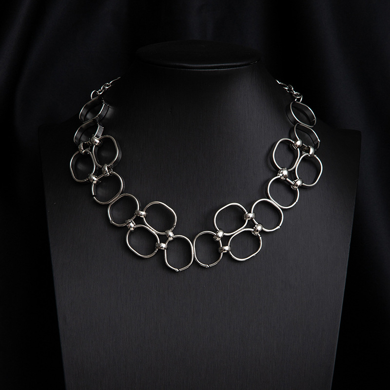 Cascade Metal Necklace