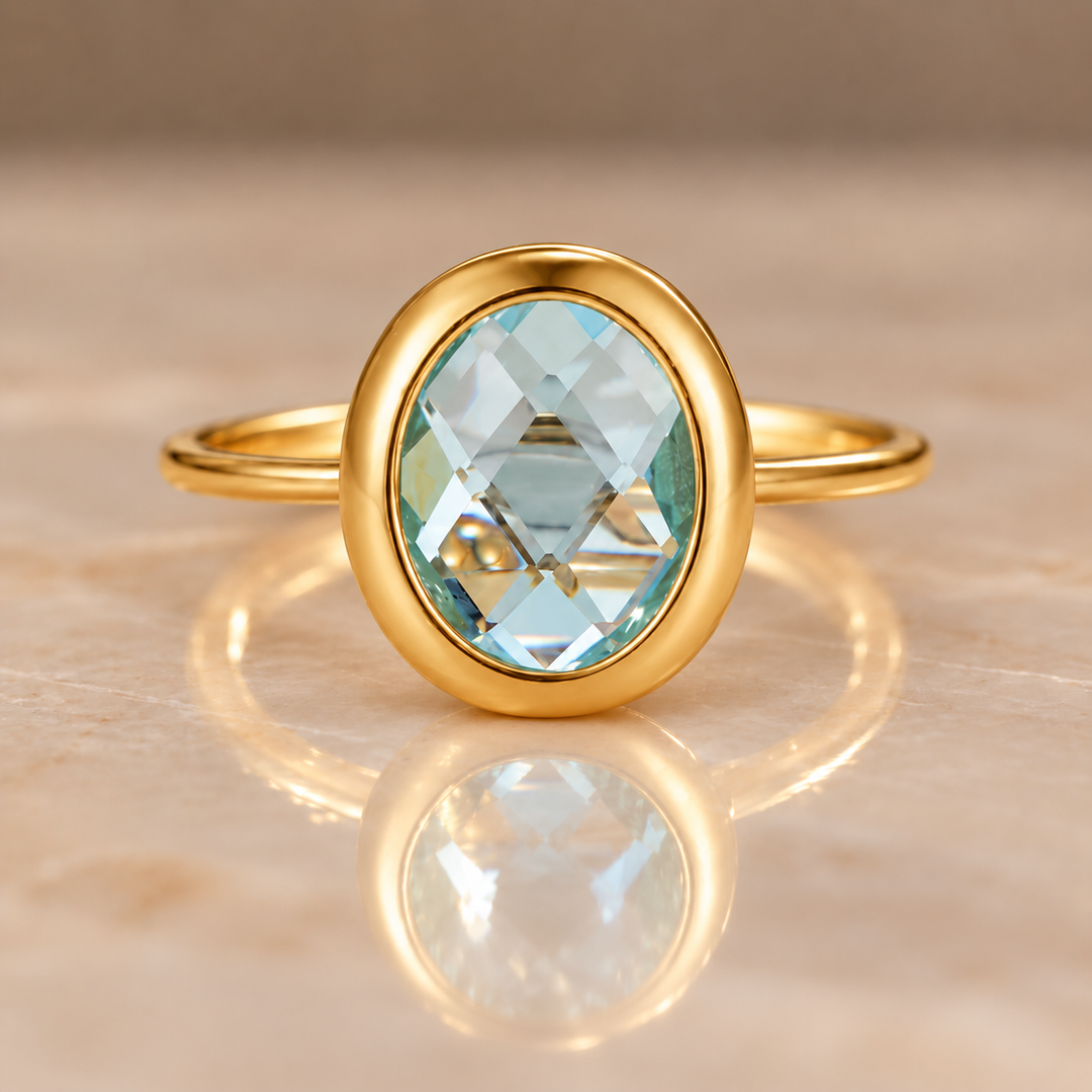 Orbit Gemstone Statement Ring