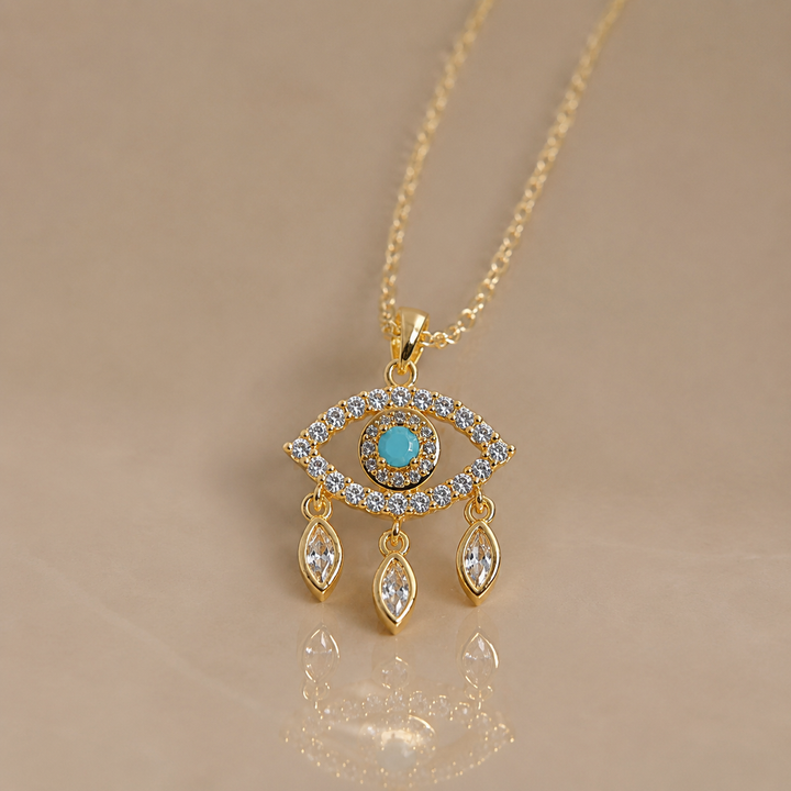 Mystic Eye Pendant Necklace