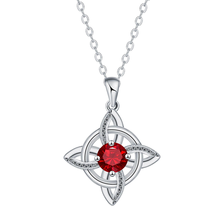 Forever Bond Birthstone Necklace
