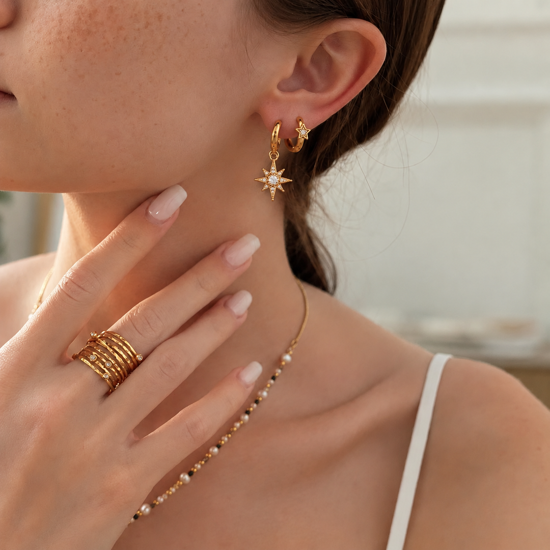 Starlight Drop Earrings