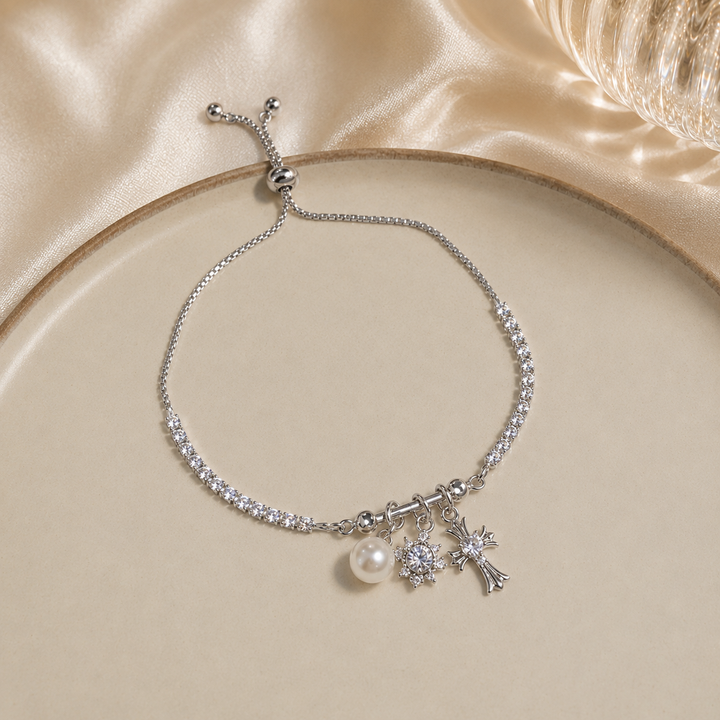 Cross Charm Bracelet