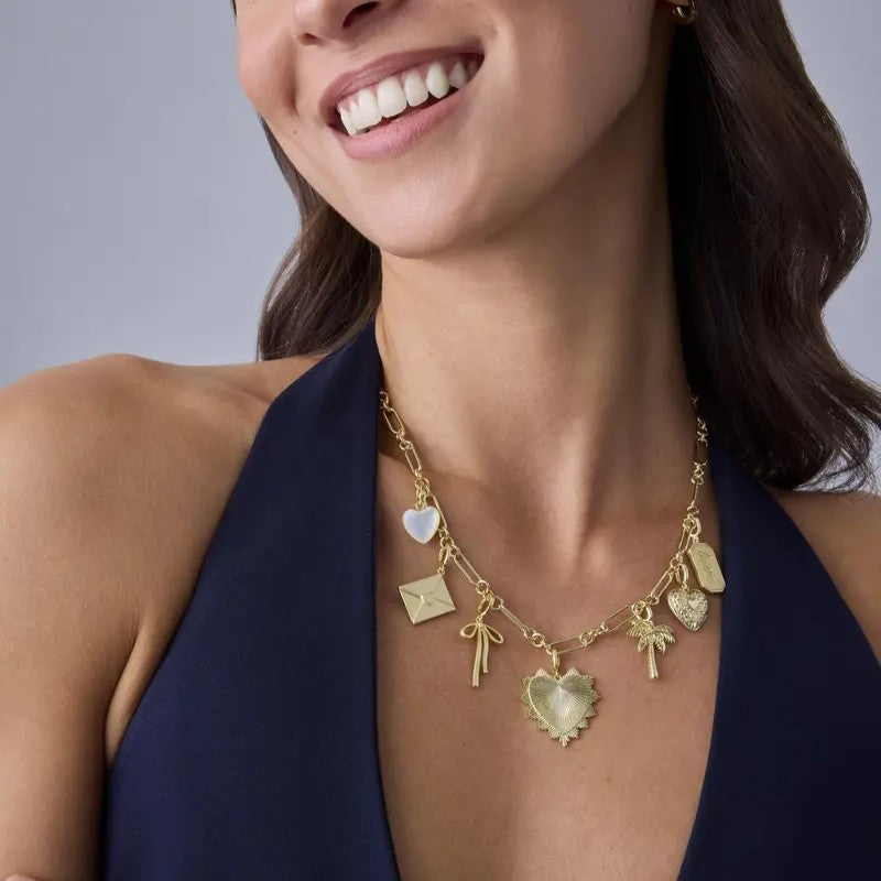 Love Charm Heart Necklace