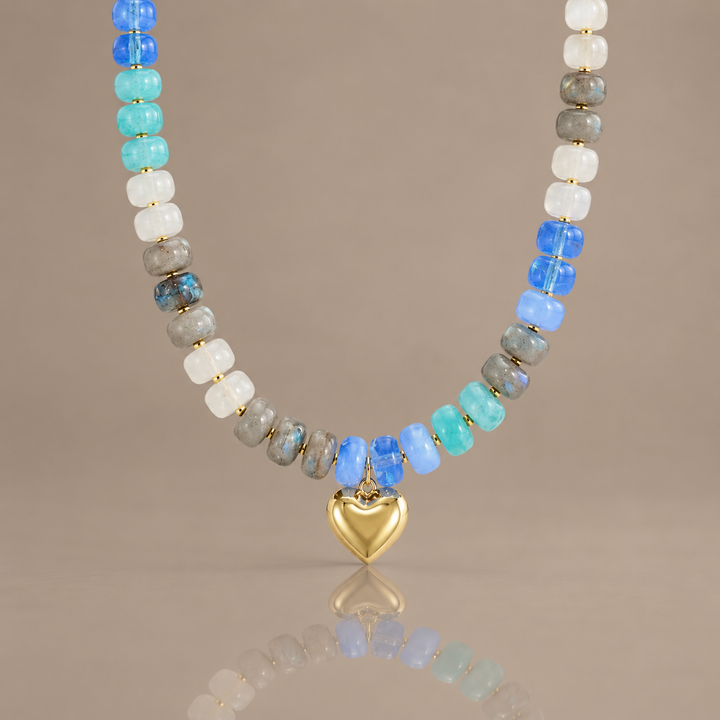 Colorful Natural Stone Necklace