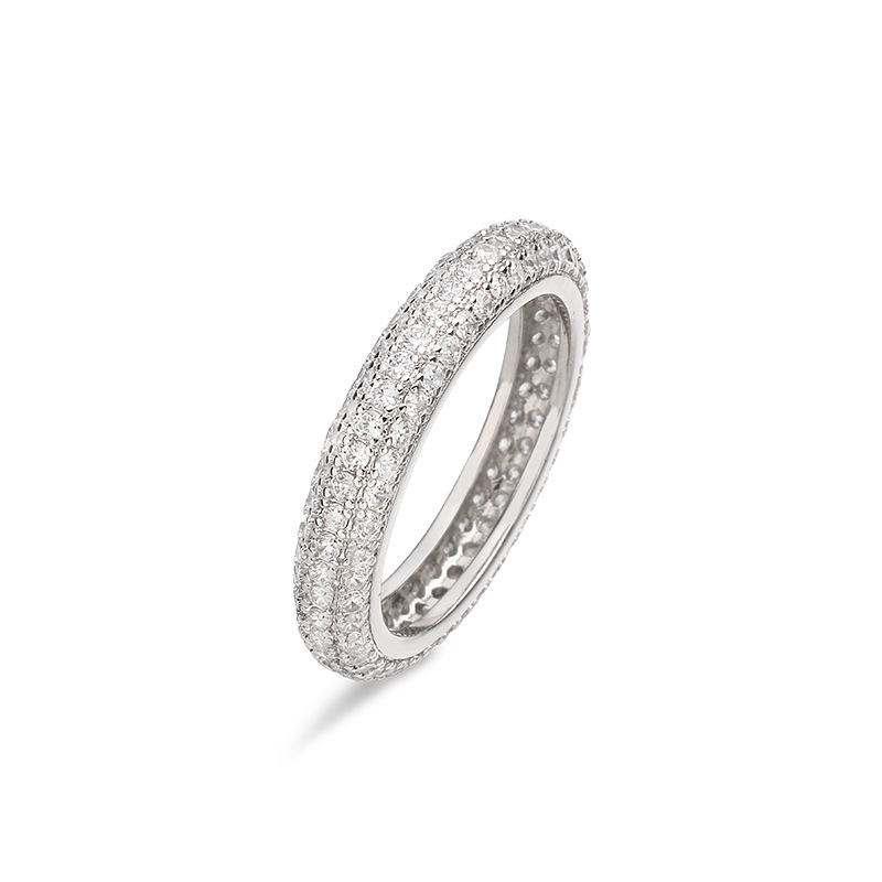 Spectrum Sparkle Band Ring