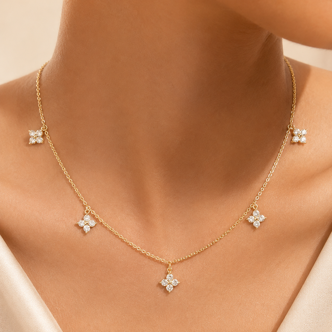 Minimalist Zircon Necklace