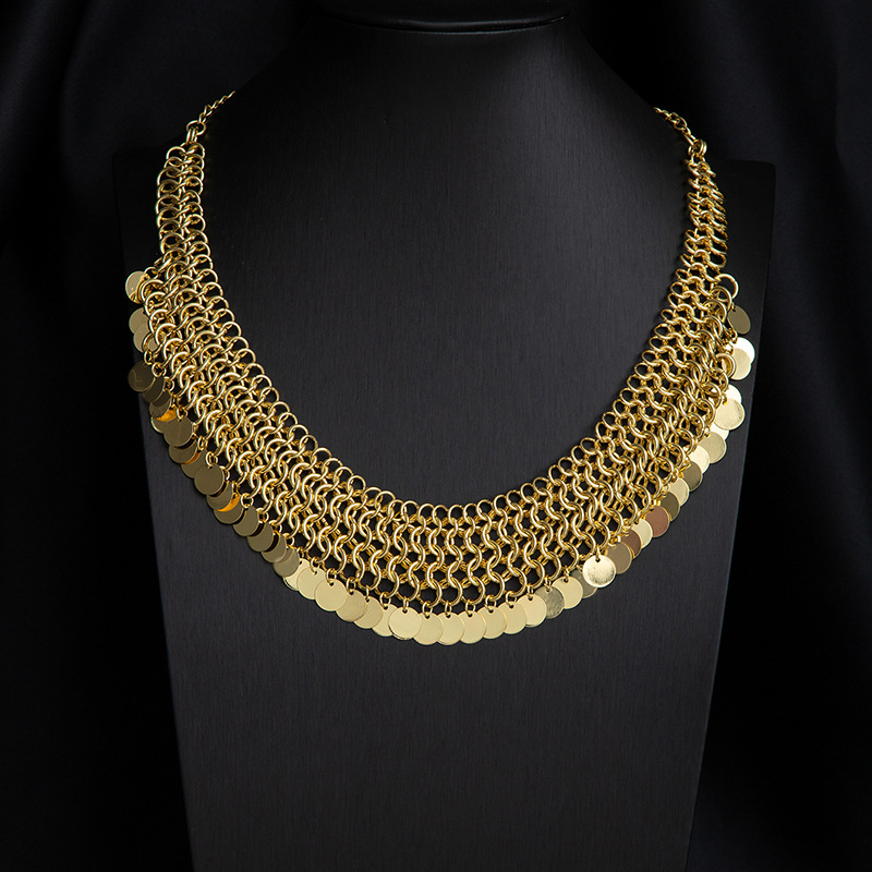 Cascade Metal Necklace