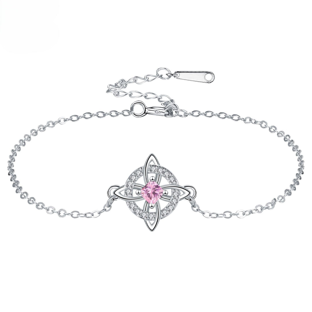 Celtic Knot Birthstone Bracelet