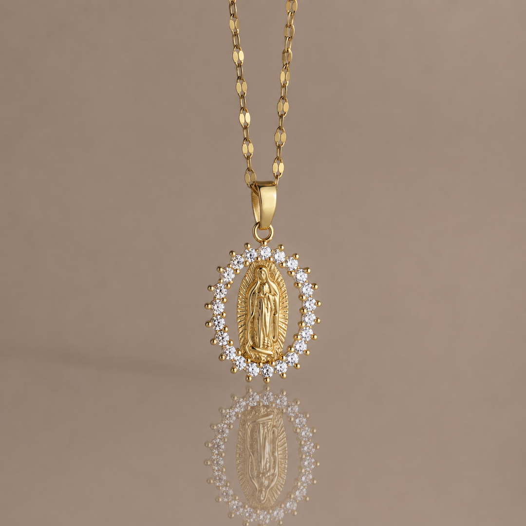 Sacred Halo Medal Necklace