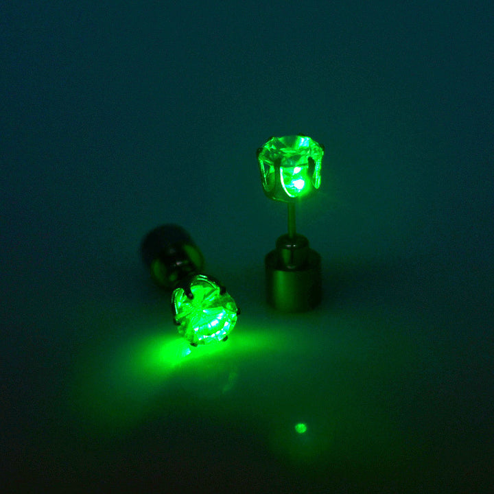 LED Light-Up Stud Earrings