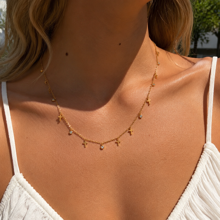 Dainty Charm Chain Necklace