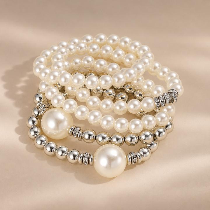 Pearl Radiance Bracelet Set