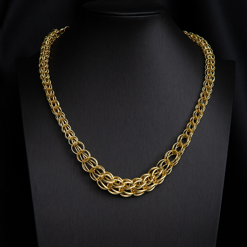 Cascade Metal Necklace