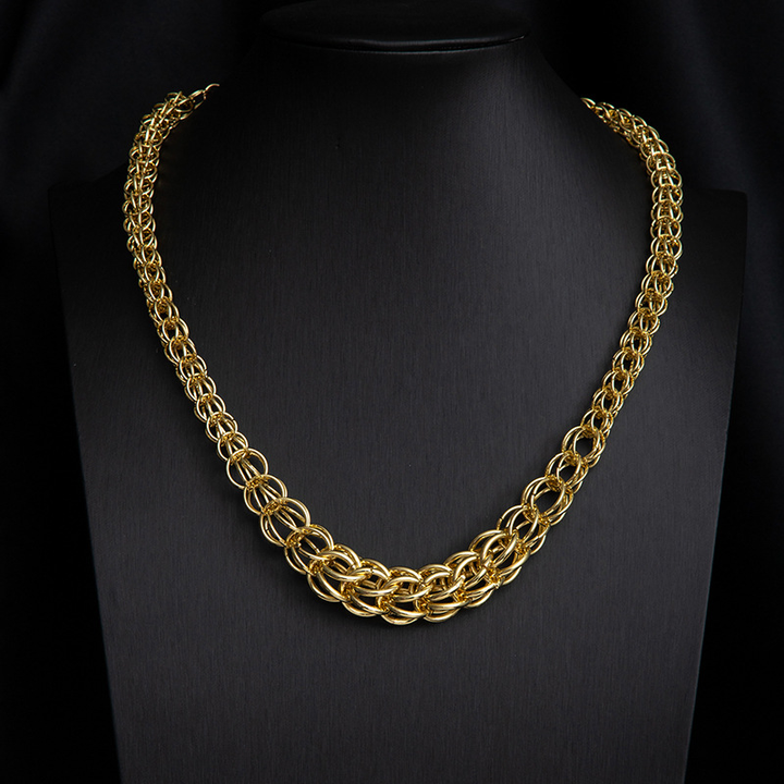 Cascade Metal Necklace