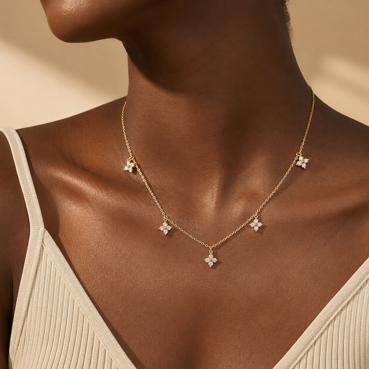 Minimalist Zircon Necklace