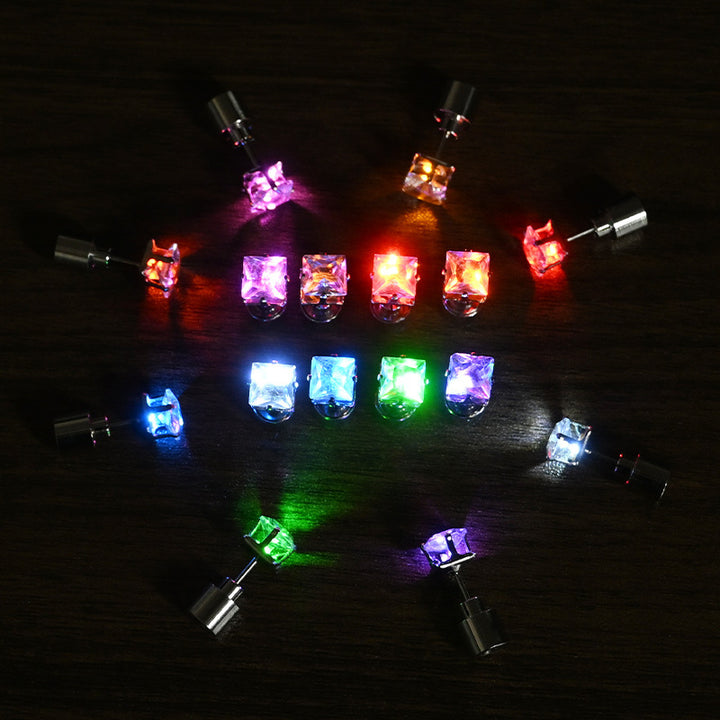 LED Light-Up Stud Earrings