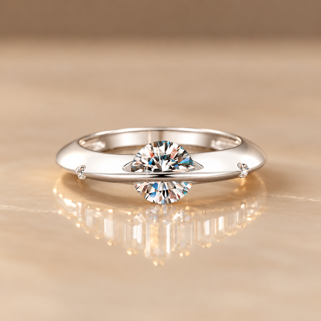 Floating Stone Elegance Ring
