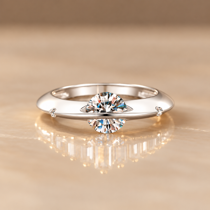 Floating Stone Elegance Ring