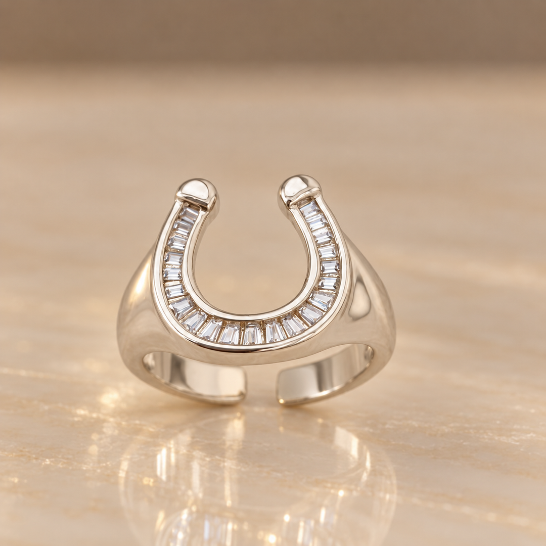 Luxe Horseshoe Ring