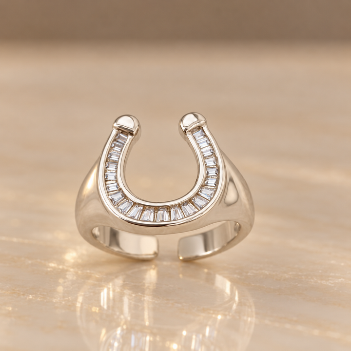Luxe Horseshoe Ring