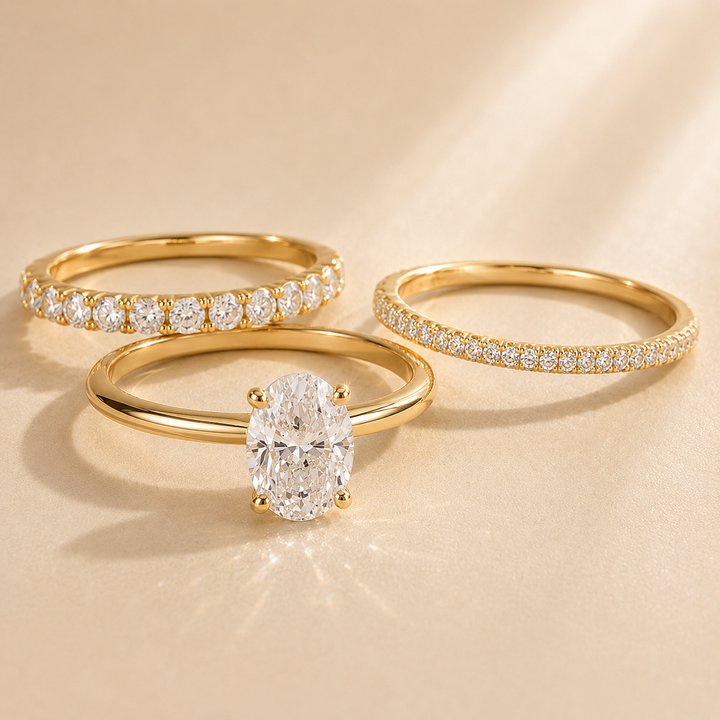 Oval Stack Ring