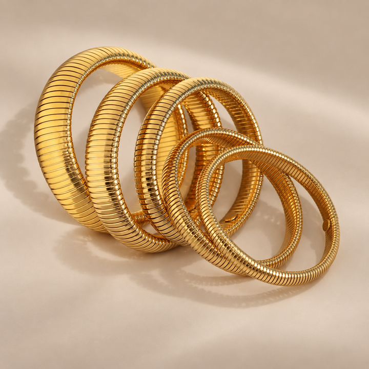 Snake Chain Bangle Bracelet