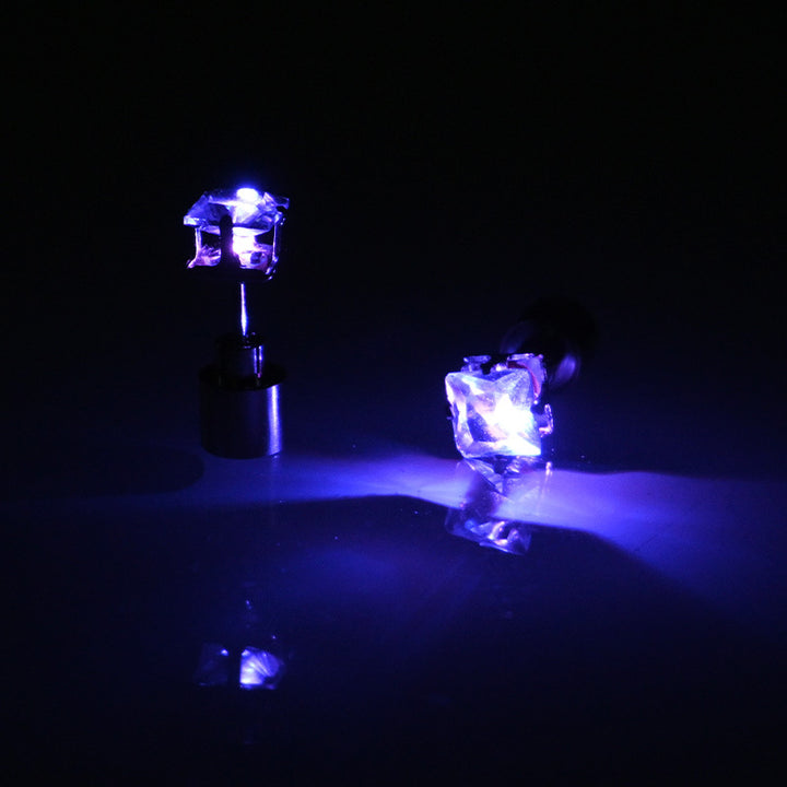 LED Light-Up Stud Earrings