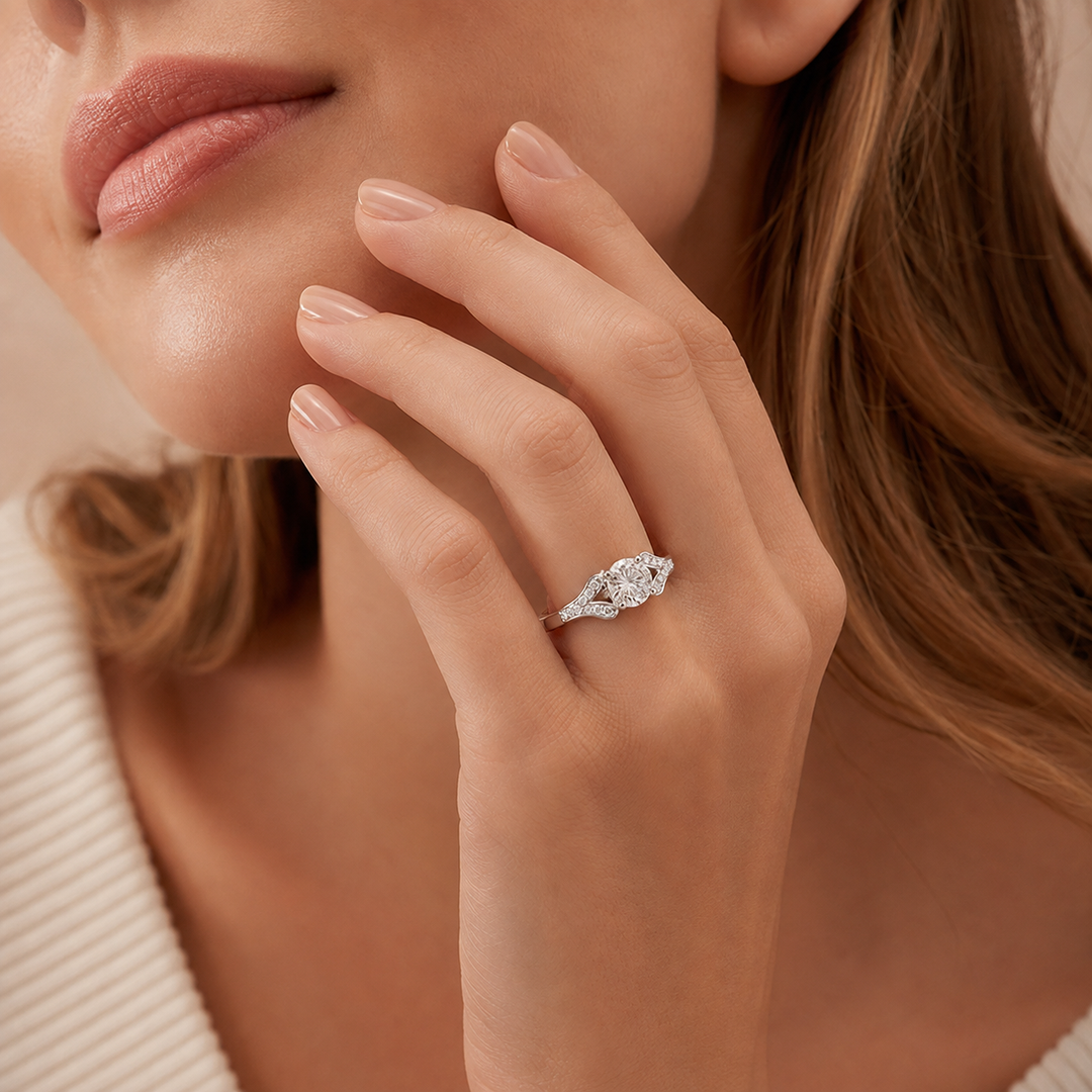 Aurora Grace Zircon Ring