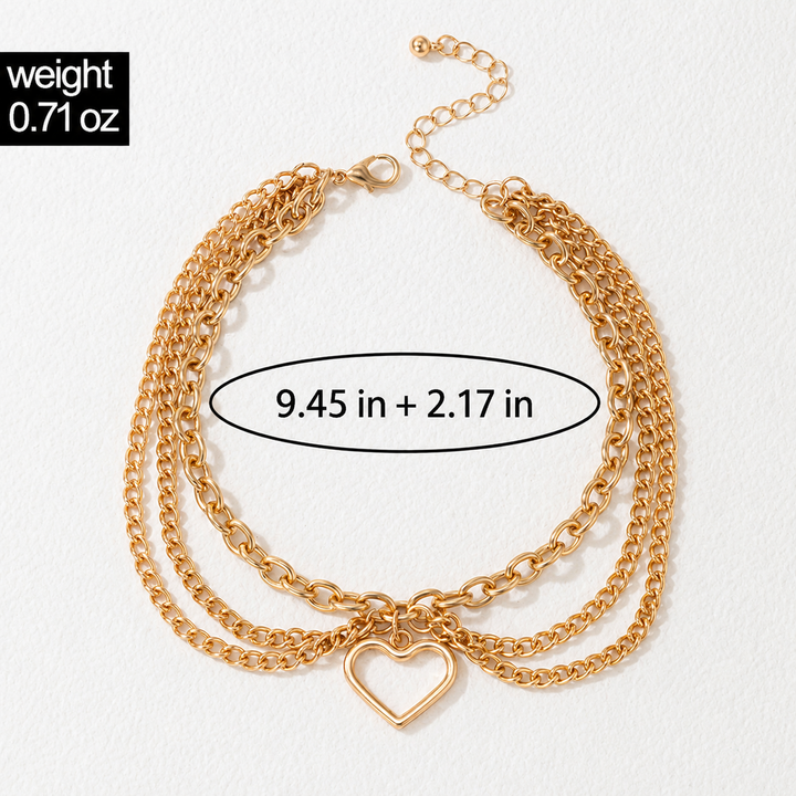 Charm Layered Anklet
