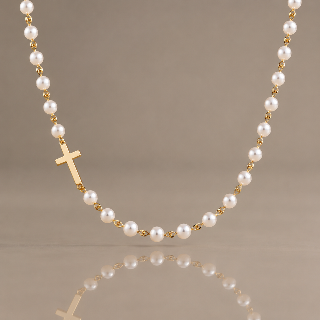 Pearl Cross Jewelry