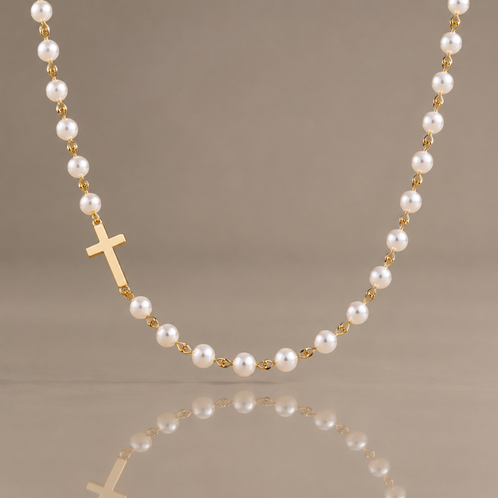 Pearl Cross Jewelry