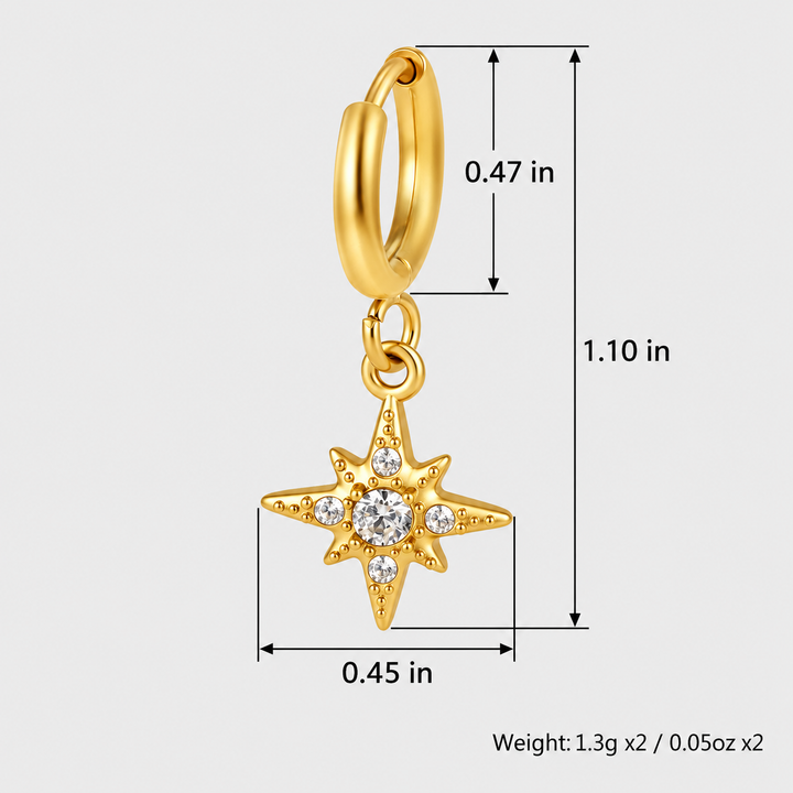 Starlight Drop Earrings