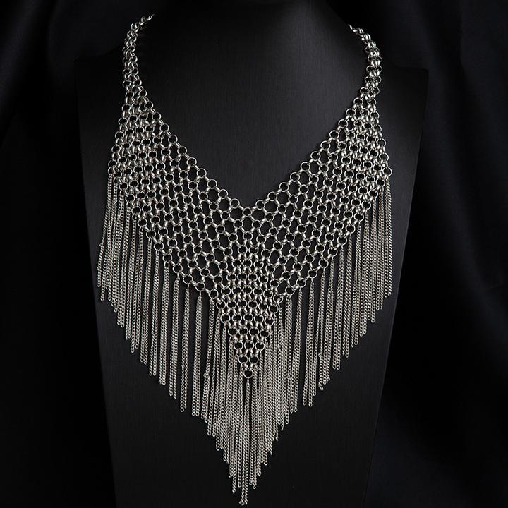 Cascade Metal Necklace