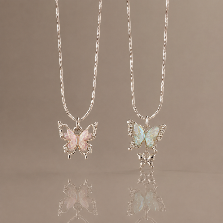 Dreamy Butterfly Pendant Necklace