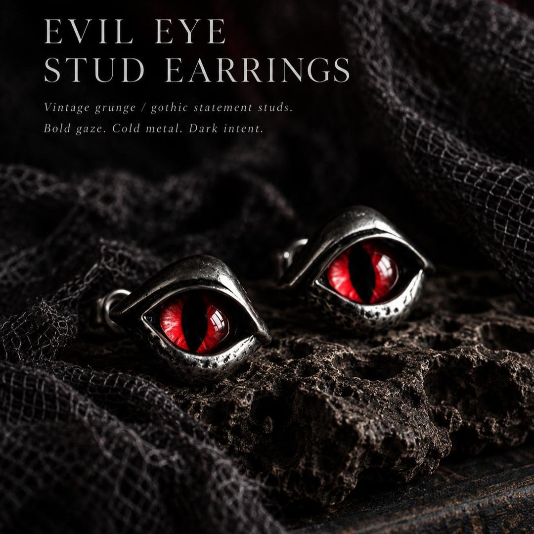 Demon Eye Stud Earrings