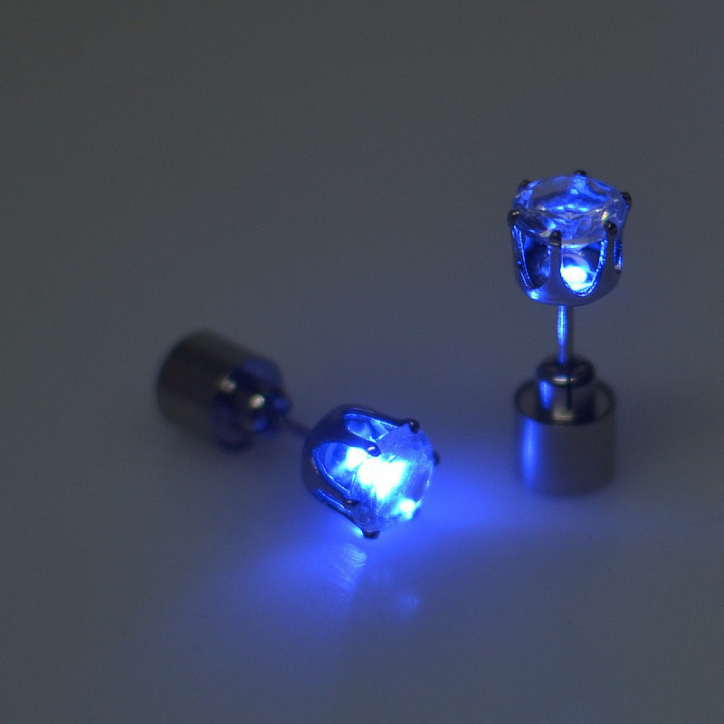 LED Light-Up Stud Earrings