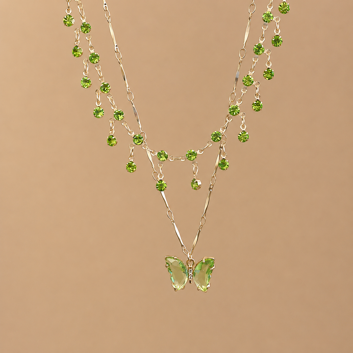 Ocean Drop Layered Necklace