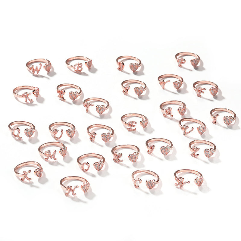 Keepsake Initial Ring