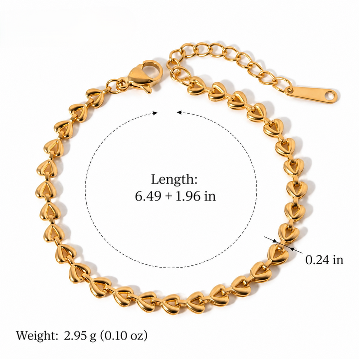 Celestial Crystal Cuff Bracelet