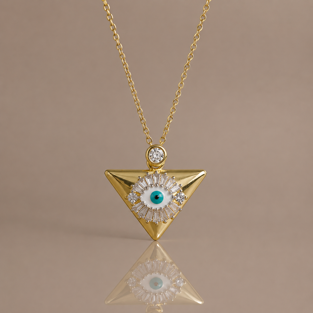 Mystic Eye Pendant Necklace