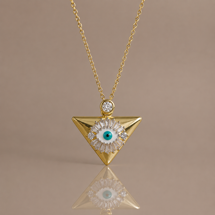 Mystic Eye Pendant Necklace