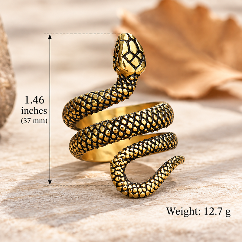 Serpentine Wrap Ring