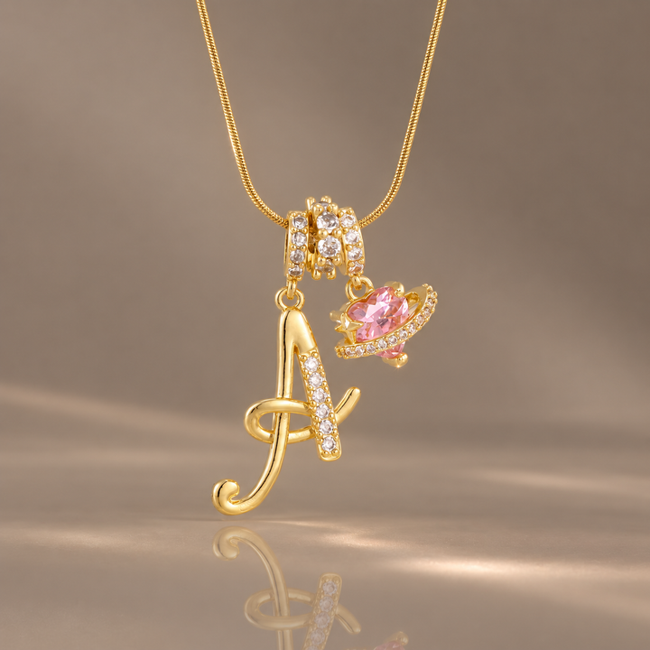 Personalized Letter Charm Necklace
