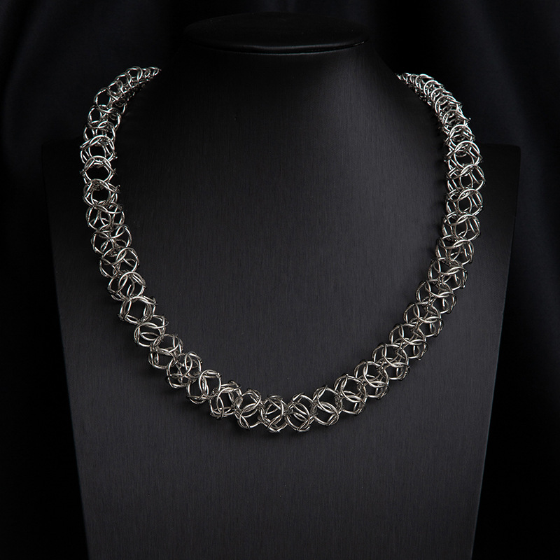 Cascade Metal Necklace