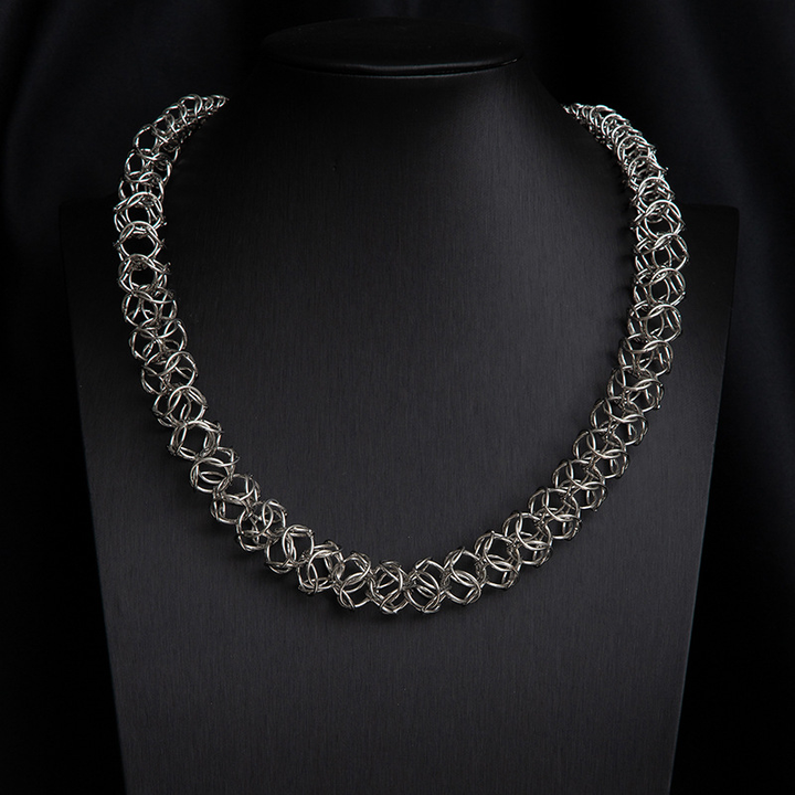 Cascade Metal Necklace