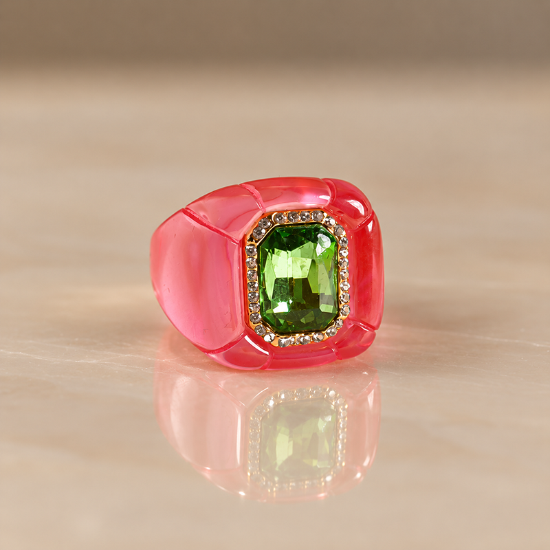 Aurora Gemstone Statement Ring